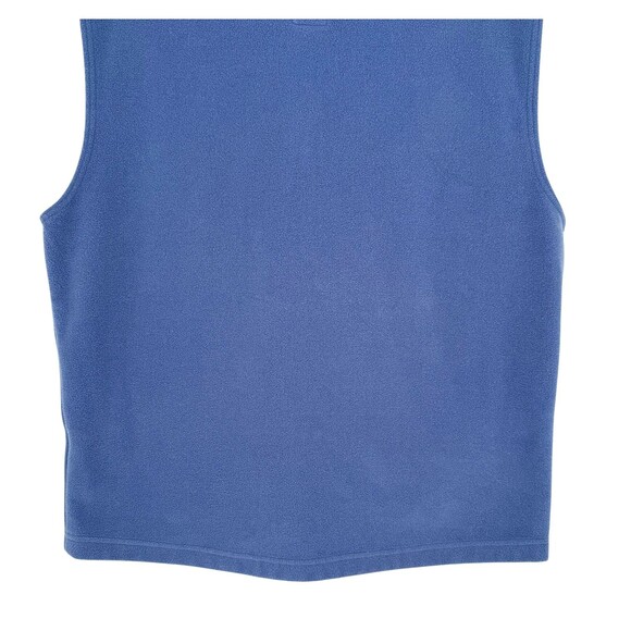 Vintage Nike ACG Vest Women’s XL Blue Therma-Fit Fleece 2-Way Zip Pockets 90s - Picture 9 of 10